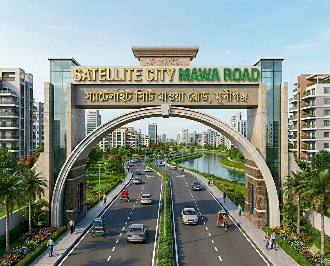 Satellite City Mawa Road Munshiganj